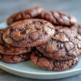 Brownie Cookies Chocolate Chips