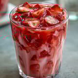 Pink Starburst Refresher Drink