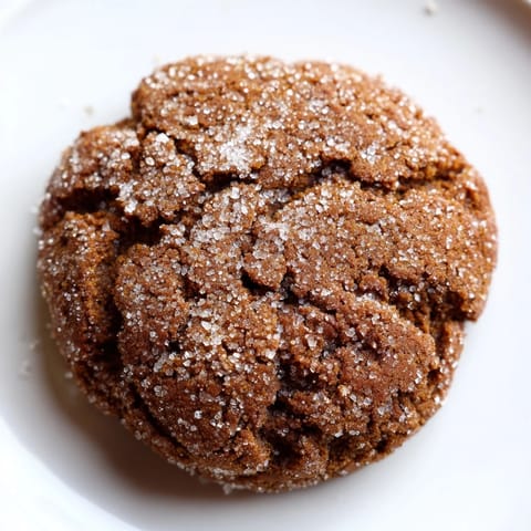 These chewy Soft Ginger Cookies look delightful, fresh from the oven, ready for serving.