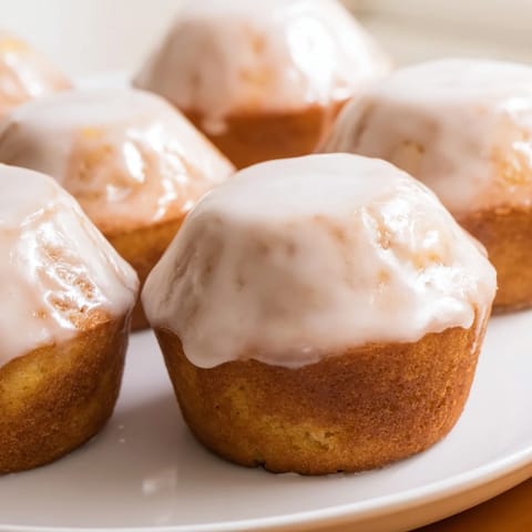 Soft cake-style muffin donuts