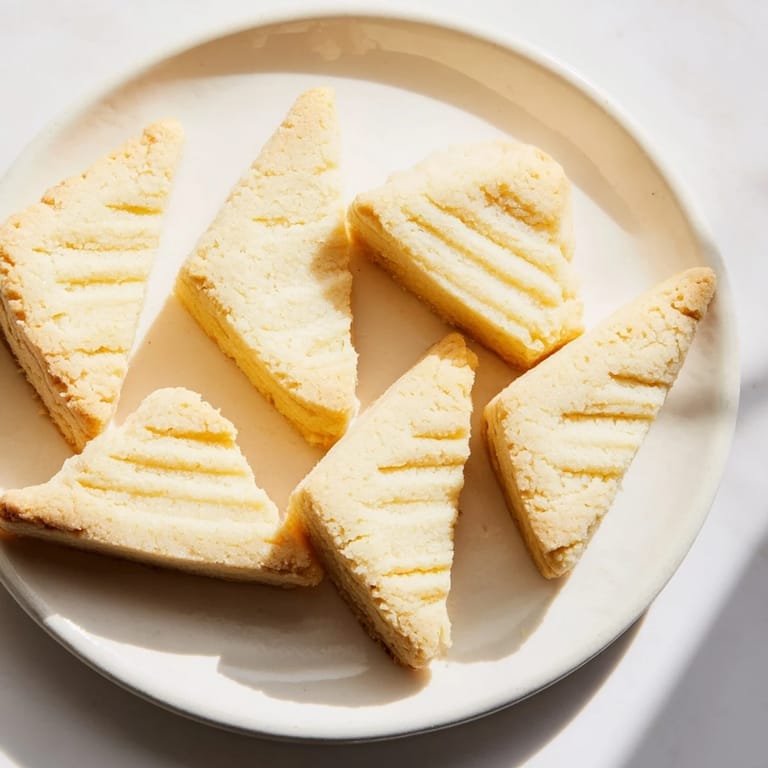 Crumbly and melt-in-your-mouth, these delicious shortbread cookies offer a classic, sweet flavor.