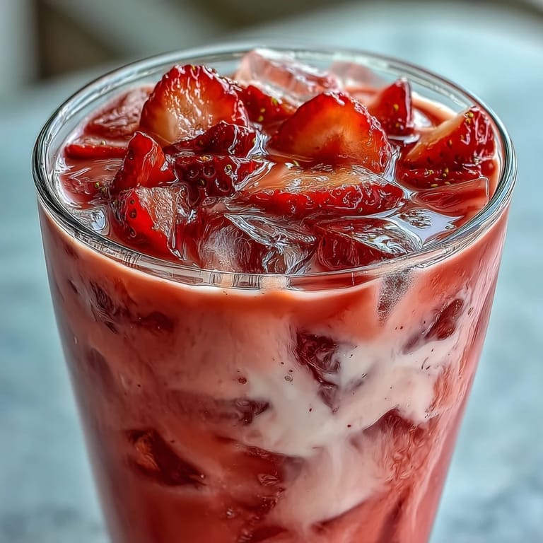 Bright and refreshing Pink Starburst Refresher, bursting with berry flavor and tropical coconut notes.