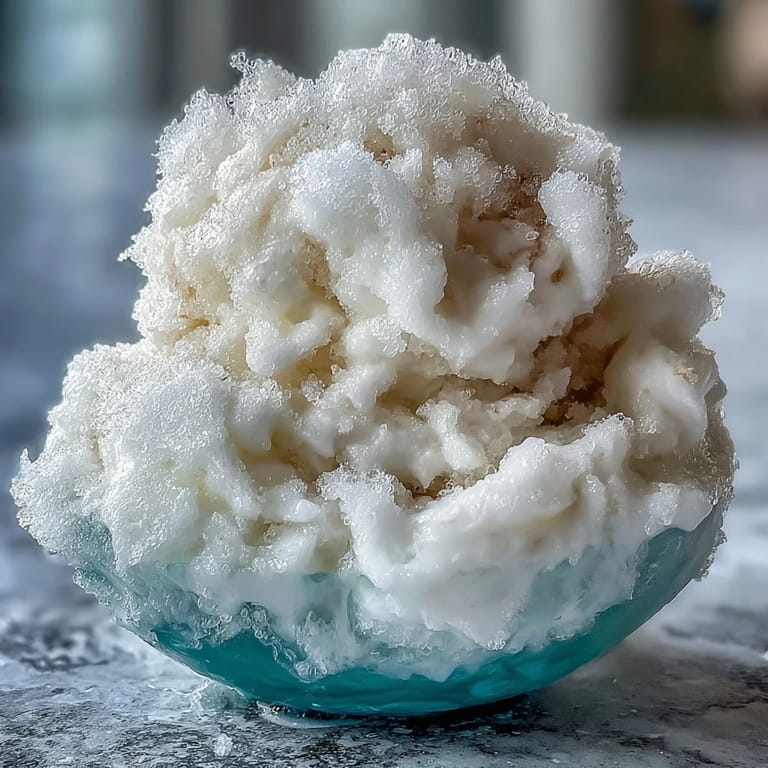 Light, airy lemon-lime soda slushie with a creamy texture, served in a chilled glass with a colorful straw.