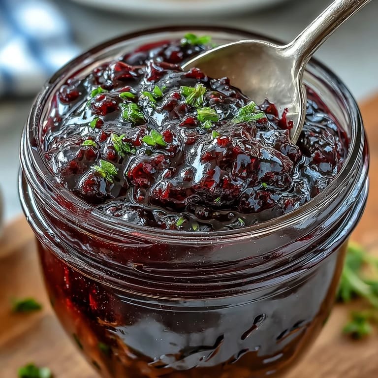 Homemade Blackberry Jalapeño BBQ Sauce thick and rich, perfect for all your grilling needs.